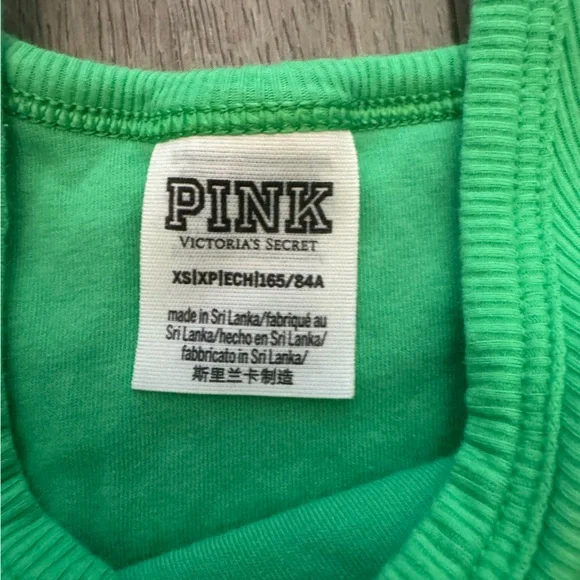 Victoria's Secret Bright Green Crop Top - Picture 3 of 5